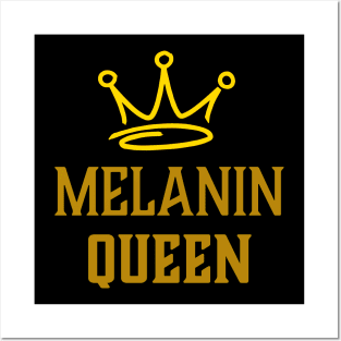 Melanin Queen, Black Woman, African American, Black History Posters and Art